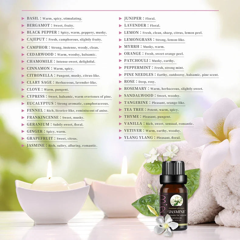 IMIEUX Therapeutic Essential Oil Set — 6×10 ml Classics - Y.S Alley