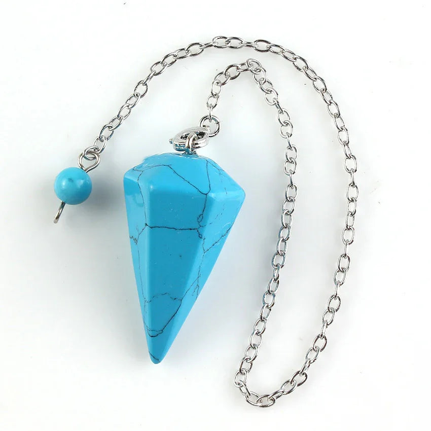 Pendulum Point Crystal Necklace — 11 Stones, 1 Purpose: Inner Guidance - Y.S Alley