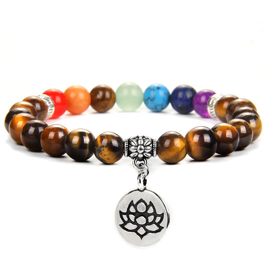 Agate Energy Bracelet | Grounding Stone Bracelet | Unisex Geometric Healing Jewelry for Protection & Anti-Fatigue