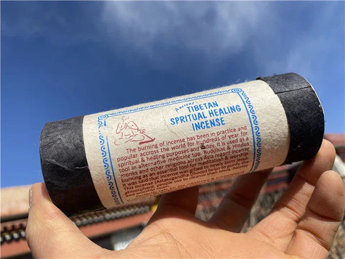 Himalayas Hand‑Rolled Incense — 30 Sticks + Cork Holder - Y.S Alley
