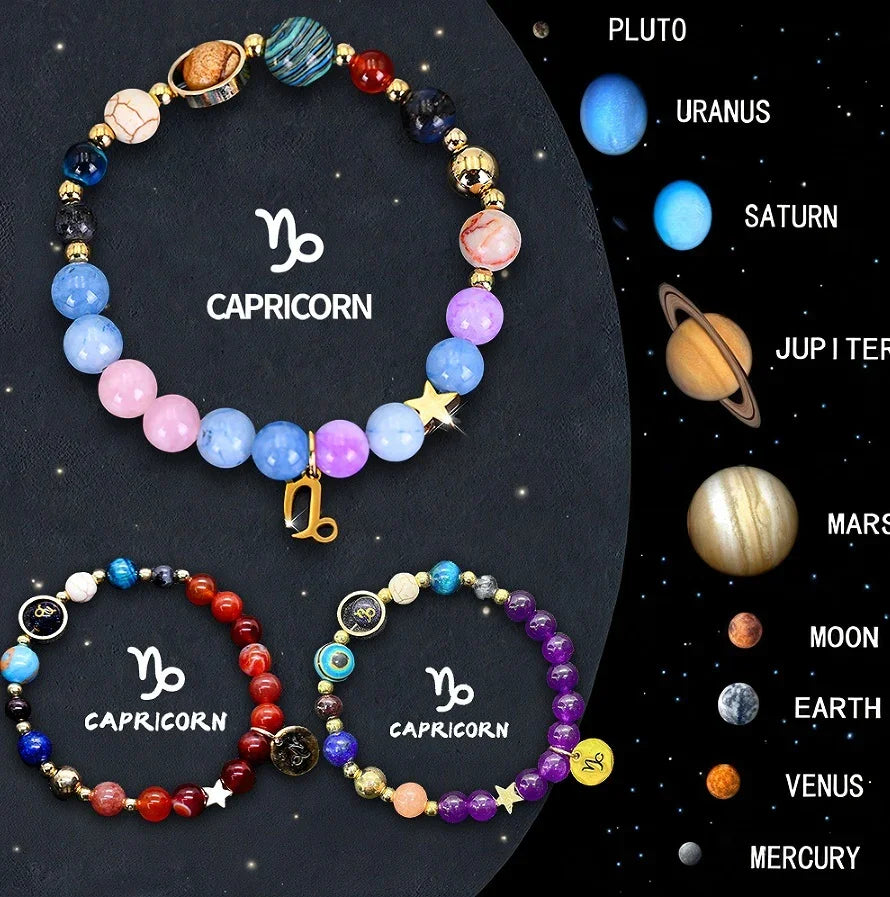 Zodiac Planet Bracelet | Choose Your Sign - Y.S Alley