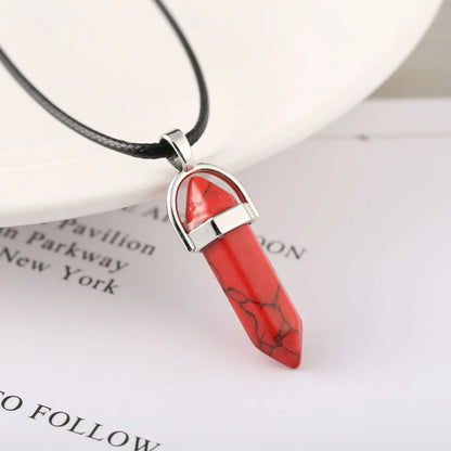 Prism Point Pendant — Choose Your Crystal, Wear Your Intention - Y.S Alley