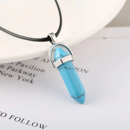 Prism Point Pendant — Choose Your Crystal, Wear Your Intention - Y.S Alley