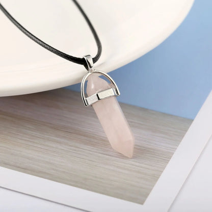 Prism Point Pendant — Choose Your Crystal, Wear Your Intention - Y.S Alley