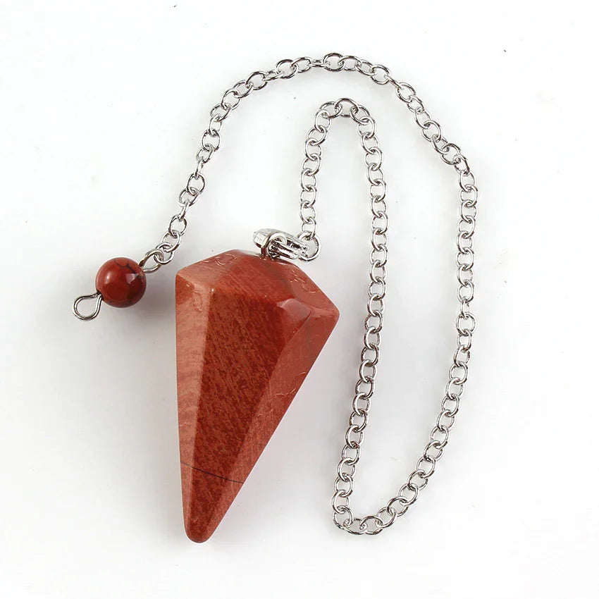 Pendulum Point Crystal Necklace — 11 Stones, 1 Purpose: Inner Guidance - Y.S Alley