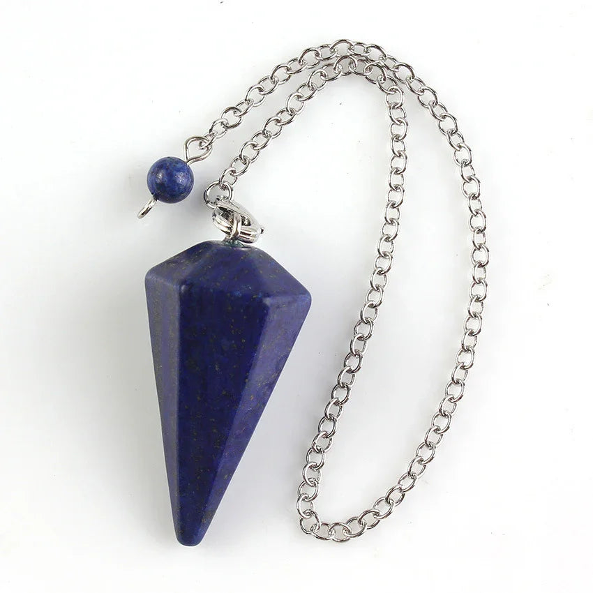 Pendulum Point Crystal Necklace — 11 Stones, 1 Purpose: Inner Guidance - Y.S Alley