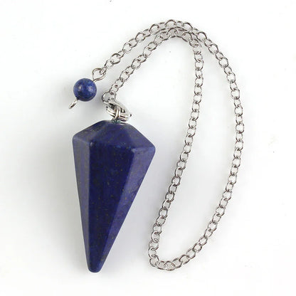 Pendulum Point Crystal Necklace — 11 Stones, 1 Purpose: Inner Guidance - Y.S Alley