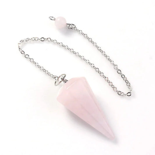 Pendulum Point Crystal Necklace — 11 Stones, 1 Purpose: Inner Guidance - Y.S Alley