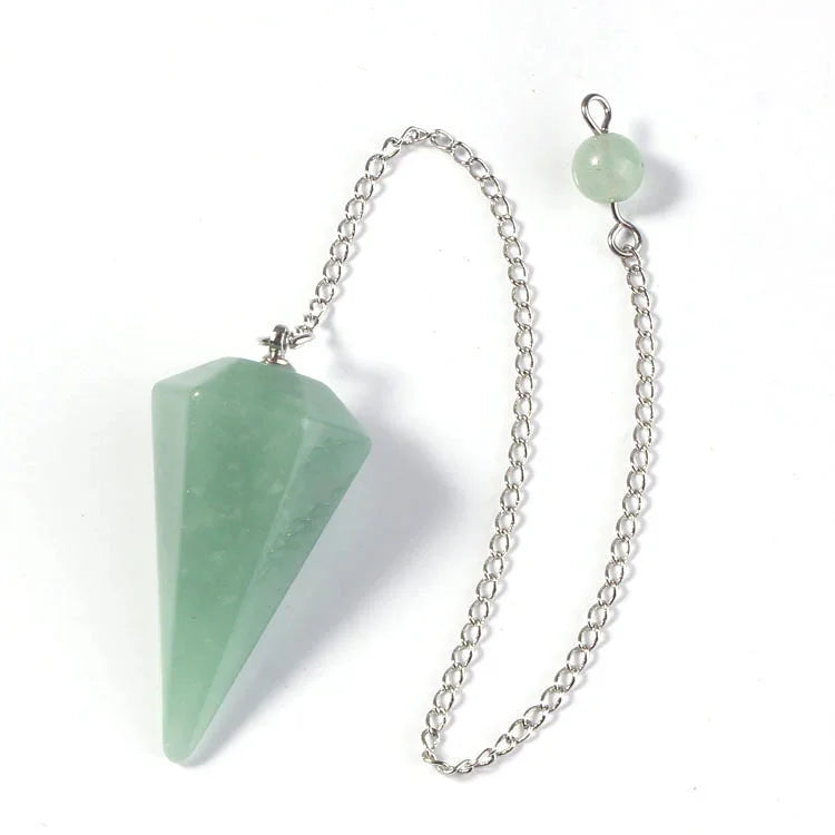 Pendulum Point Crystal Necklace — 11 Stones, 1 Purpose: Inner Guidance - Y.S Alley