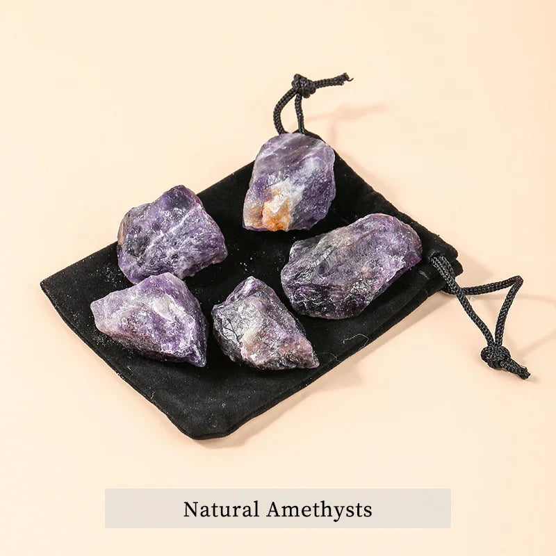Aroma Stones Diffuser - Choose Rose Quartz, Amethyst, Obsidian, Fluorite - Y.S Alley