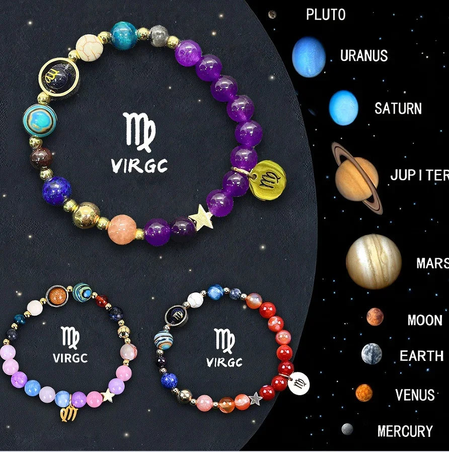 Zodiac Planet Bracelet | Choose Your Sign - Y.S Alley