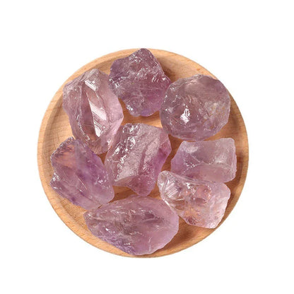 Natural Amethyst Rough Crystal Bag — Hand‑Polished Pieces - Y.S Alley