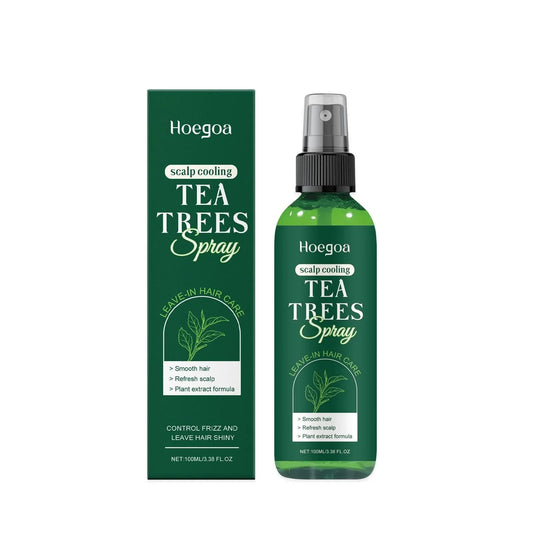 Hoegoa Scalp-Cooling Tea Tree Spray — Leave-In Hair Care - Y.S Alley
