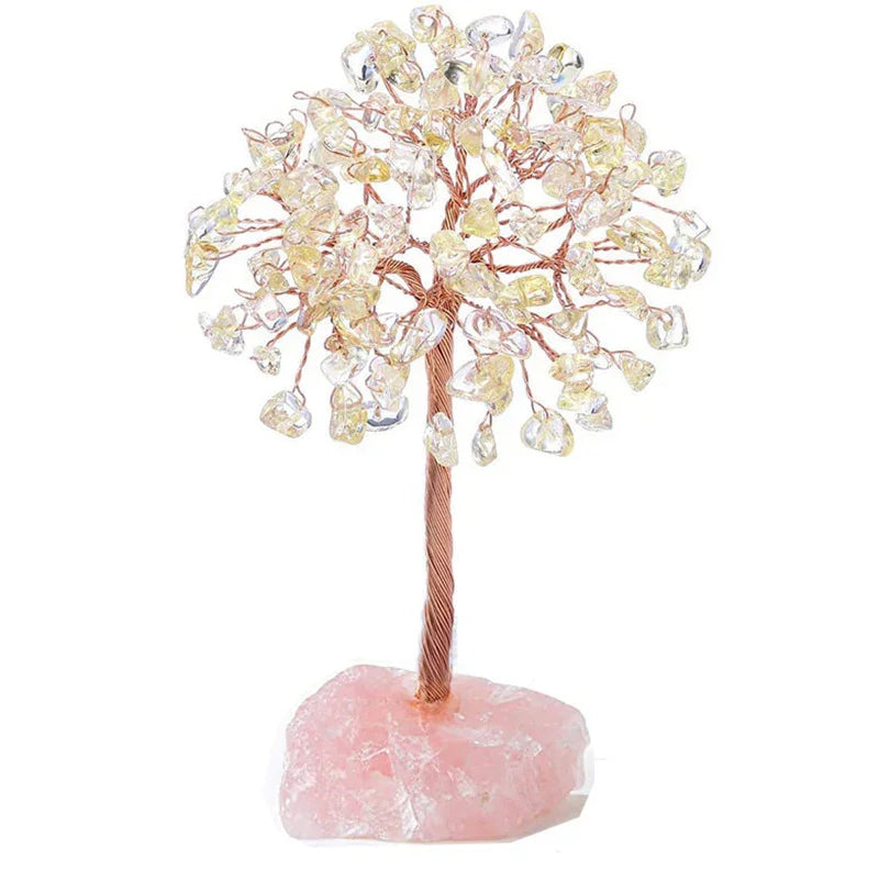 Crystal Tree of Life Gemstone Ornament – 8 Variants