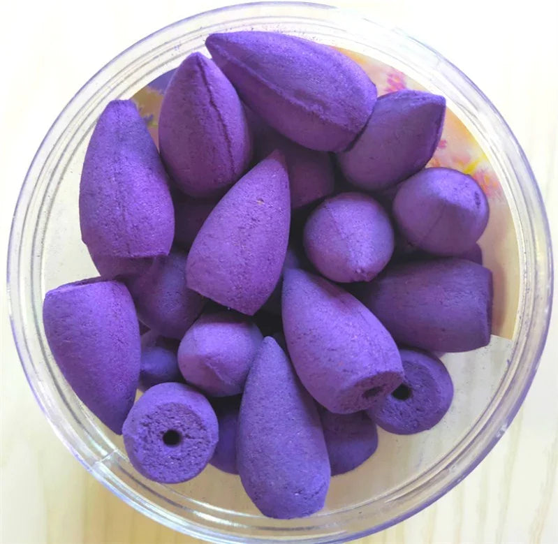 Back-Flow Incense Cones — Rose • Osmanthus • Lavender • Sandalwood - Y.S Alley