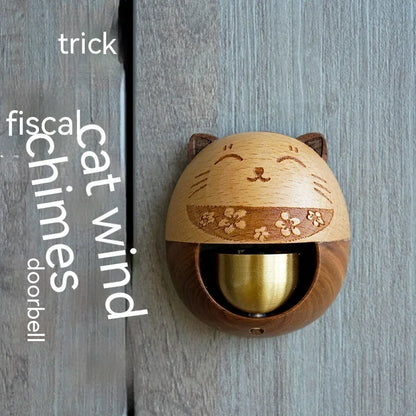 House-Blessing Animal Doorbell — Deer • Lucky Cat • Blessing Rabbit (10 × 7 × 4 cm) - Y.S Alley