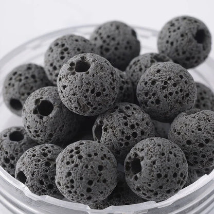 Lava Stone Diffuser Beads — 6 mm ~ 14 mm (14 Colors) - Y.S Alley