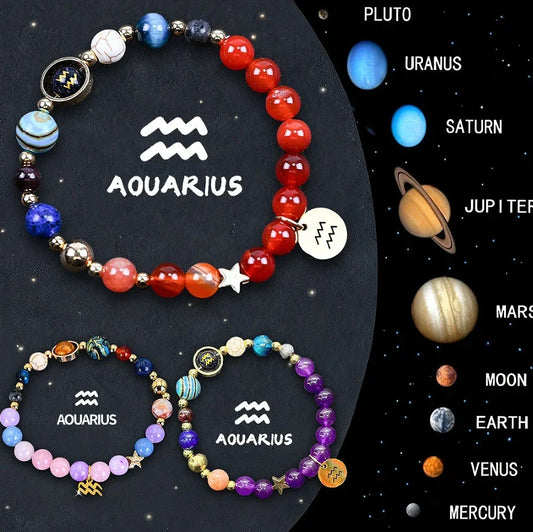 Zodiac Planet Bracelet | Choose Your Sign - Y.S Alley