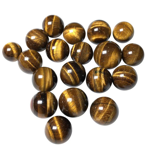 Large Tiger-Eye Crystal Sphere — Polished Gemstone (2 Size Ranges) - Y.S Alley