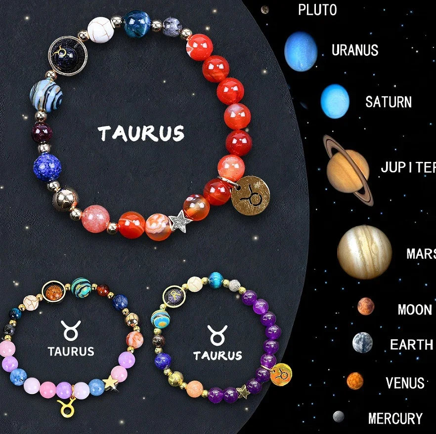 Zodiac Planet Bracelet | Choose Your Sign - Y.S Alley