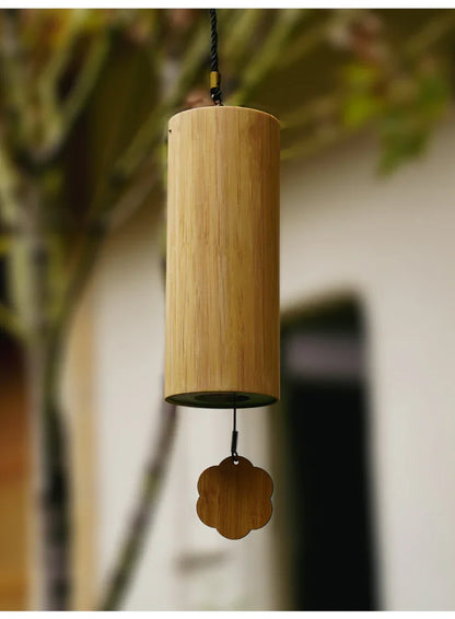 Four-Seasons Bamboo Chime — 8-Tone Hand-Tuned Cylinders - Y.S Alley