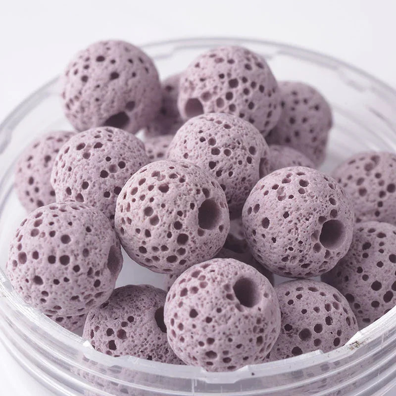 Lava Stone Diffuser Beads — 6 mm ~ 14 mm (14 Colors) - Y.S Alley