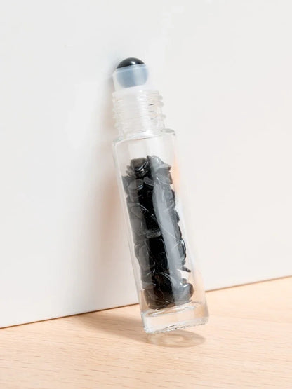 Natural Gemstone Crystal Essential‑Oil Roll‑On Bottles — Gemstone Roller Balls - Y.S Alley