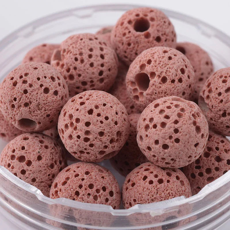 Lava Stone Diffuser Beads — 6 mm ~ 14 mm (14 Colors) - Y.S Alley