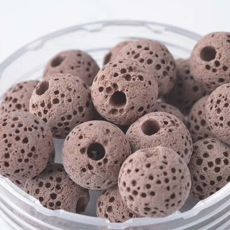 Lava Stone Diffuser Beads — 6 mm ~ 14 mm (14 Colors) - Y.S Alley