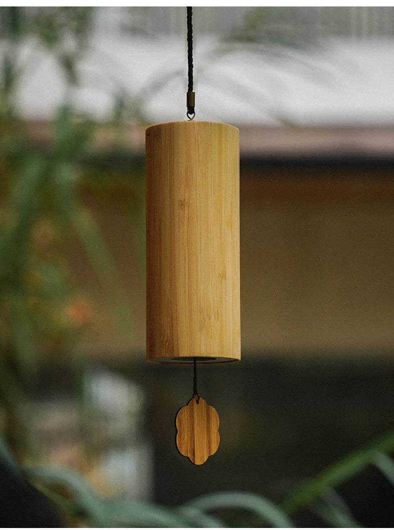 Four-Seasons Bamboo Chime — 8-Tone Hand-Tuned Cylinders - Y.S Alley