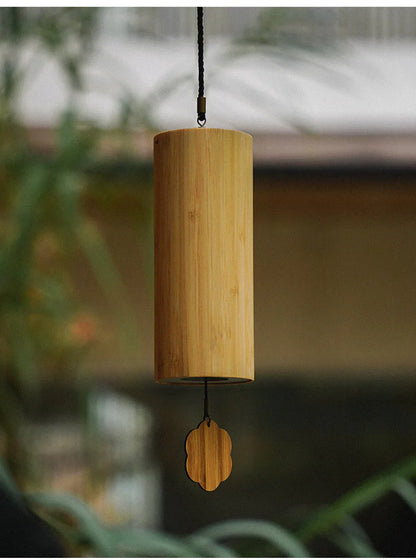 Four-Seasons Bamboo Chime — 8-Tone Hand-Tuned Cylinders - Y.S Alley