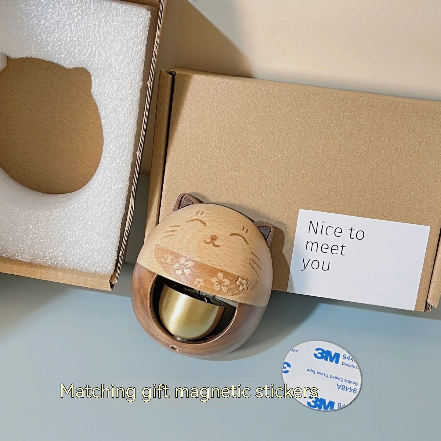 House-Blessing Animal Doorbell | Deer, Lucky Cat