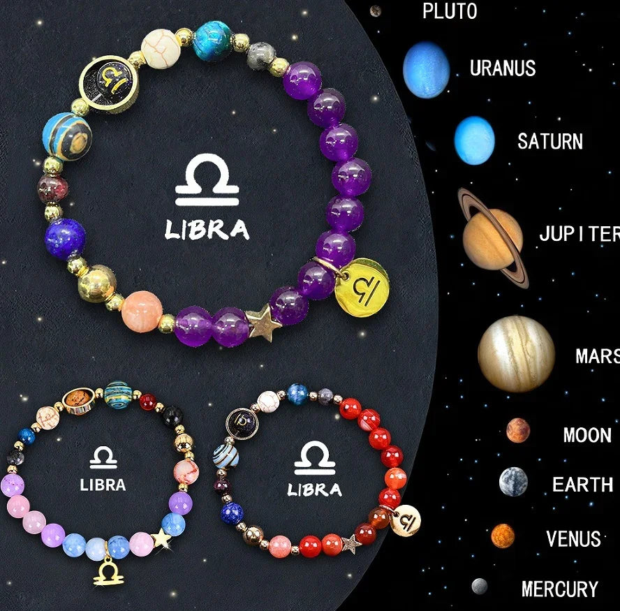 Zodiac Planet Bracelet | Choose Your Sign - Y.S Alley