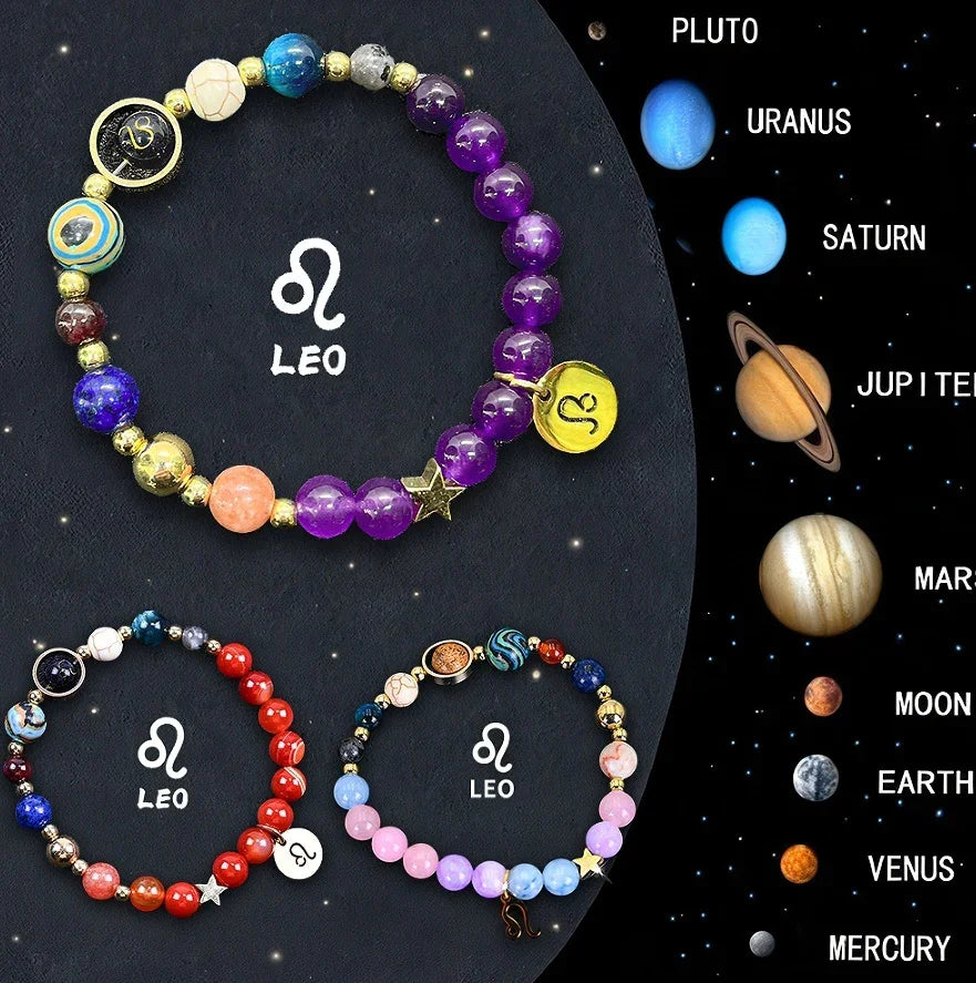 Zodiac Planet Bracelet | Choose Your Sign - Y.S Alley
