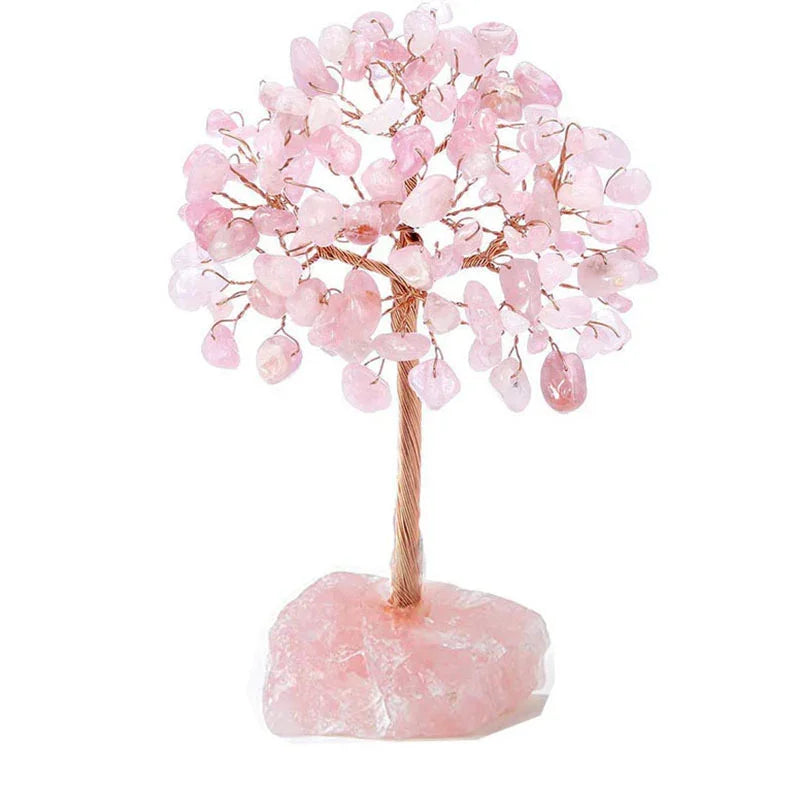 Crystal Tree of Life Gemstone Ornament – 8 Variants